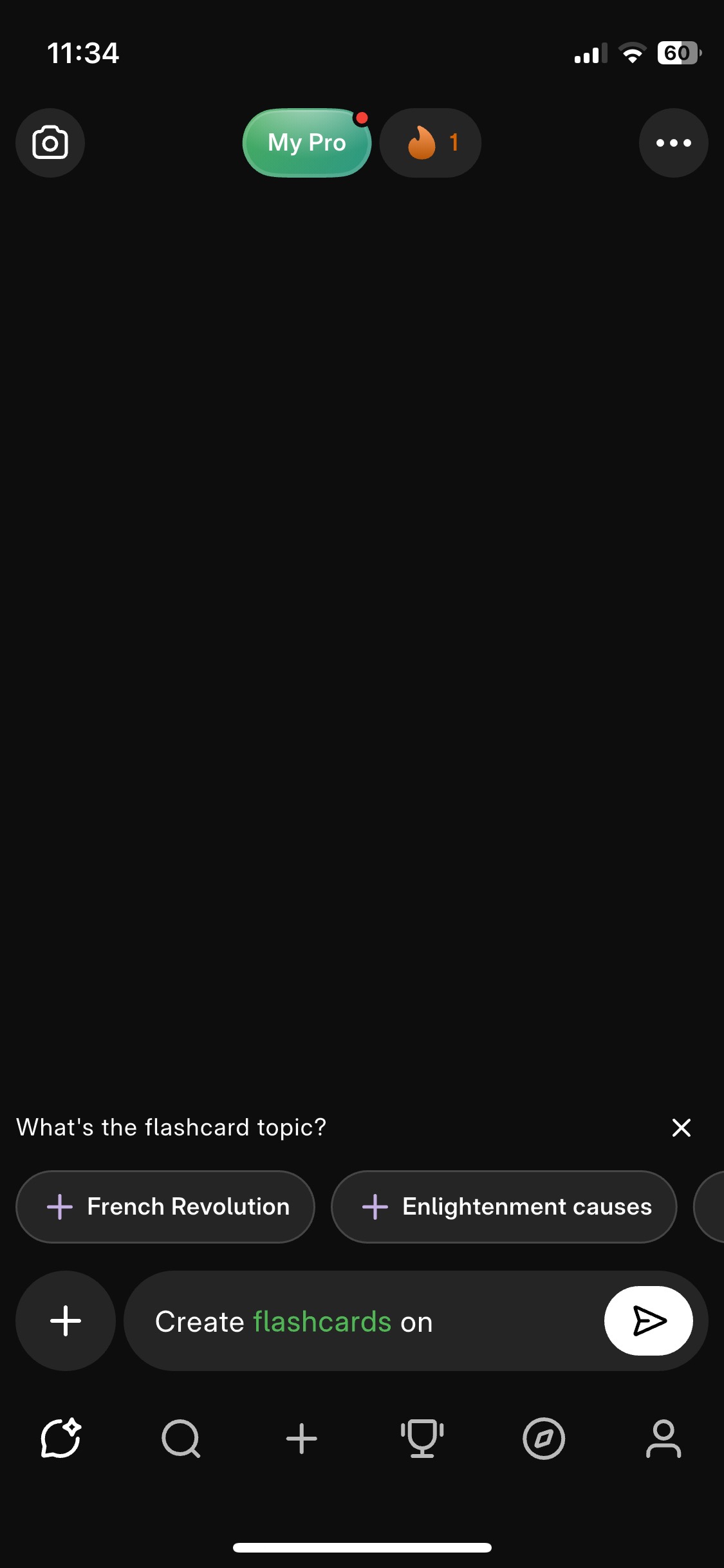 Upload Documents for Flashcards